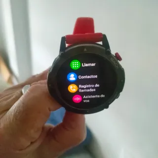 Reloj Digital Negro y Rojo