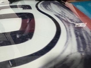 Mesa de escritorio, de cristal