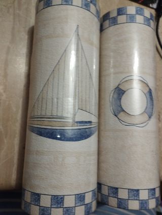 2 cenefas barcos nuevas azul