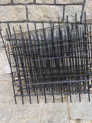 Rejas metálicas de hierro fundido
