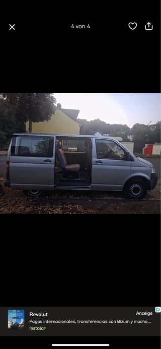 Vw Trasporter t5 2009 9 plazas!!!