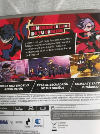 Persona 5 Táctica Switch