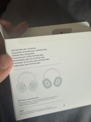 Almohadillas Airpods Max Originales Apple Beige