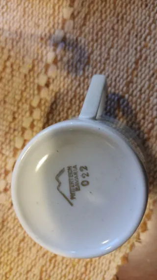 Servizio da caffè in porcellana