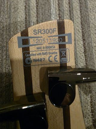 Basso Elettrico Ibanez SR300F Fretless Nero