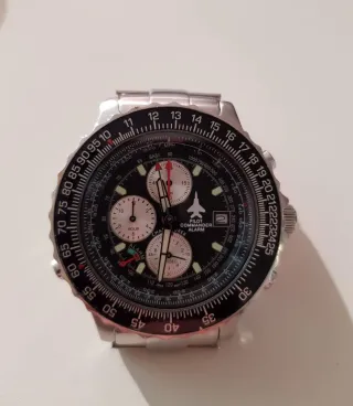 Orologio Cronografo Pilot Commander Quarzo