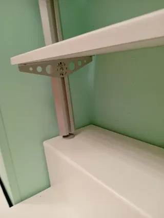 Estanterías de exposición de aluminio/conglomerado