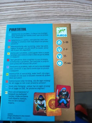 Juego de mesa Piratatak Djeco