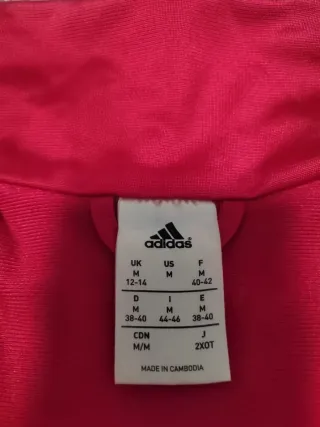 Chándal Adidas Mujer Fucsia y Negro.