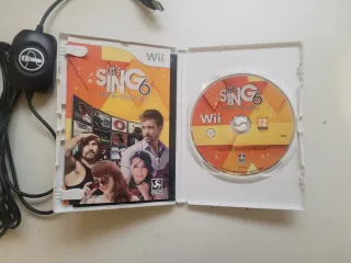Let's Sing 6 Español + Microfono Wii
