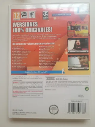 Let's Sing 6 Español + Microfono Wii