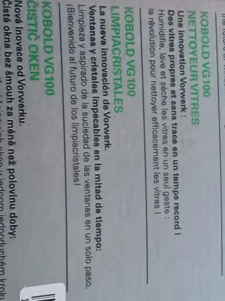 Limpiador de cristales