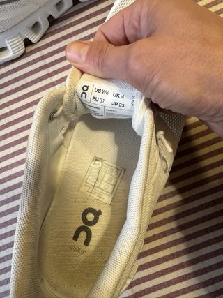 Bambas deportivas ON numero 37