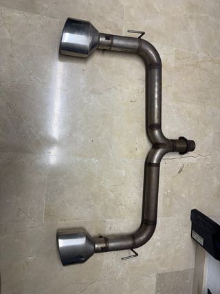 Tramo final escape Seat Leon 5F