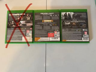 Due giochi per Xbox One Funzionanti