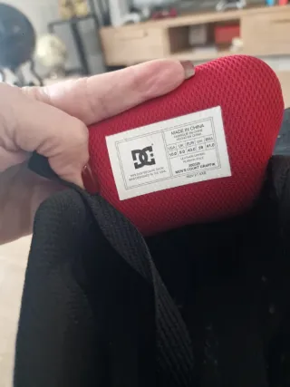 DC Court Graffik, Zapatos de Skate Niños Hombre 43