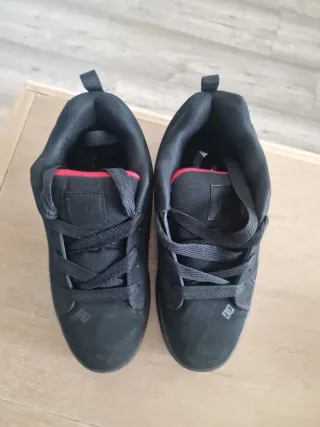 DC Court Graffik, Zapatos de Skate Niños Hombre 43