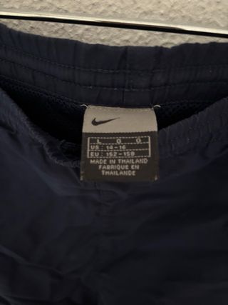 Pantalón Nike Vintage Ancho Azul