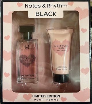 Set Profumo Notes & Rhythm BLACK Pour Femme