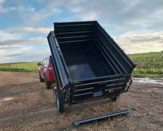 Remolque basculante hidr. doble eje