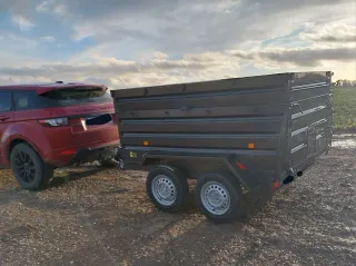 Remolque basculante hidr. doble eje