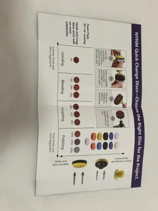 Juego de 120 discos de pulido de 75 mm taladro