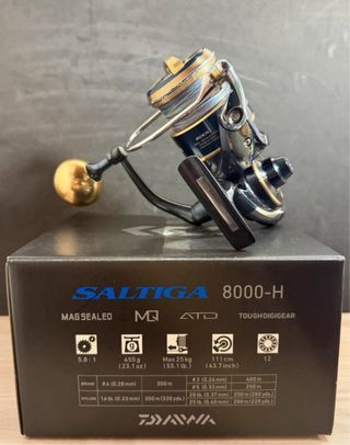 Mulinello Daiwa Saltiga 8000 H