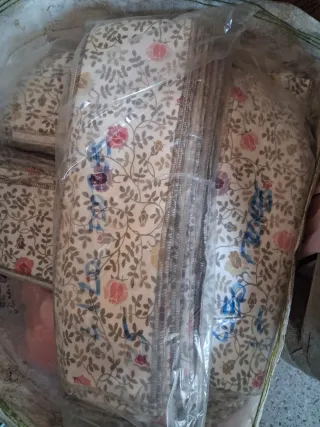 Tovaglie decorative in tessuto rosa
