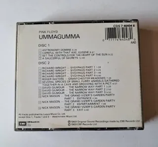 CD Pink Floyd UK Ummagumma doble disco cd LEER *