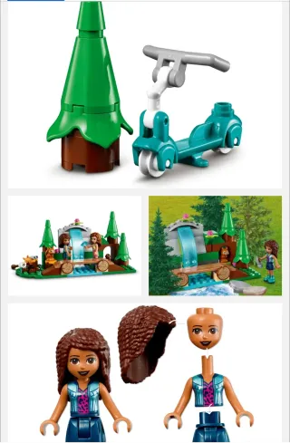 LEGO Friends 41677 La Cascata nel bosco