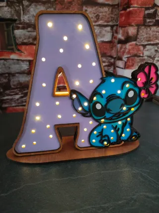 Lampada Notturna Bambini A Stitch
