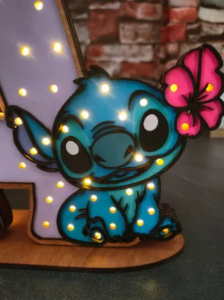 Lampada Notturna Bambini A Stitch