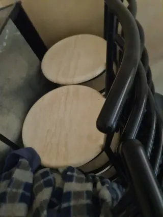 Tavoli e Sedie in Metallo e Legno