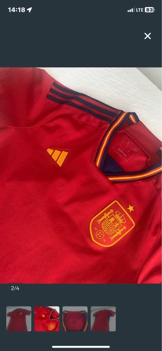 Camiseta Selección Española