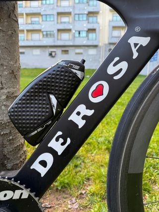 Bicicleta Contra Relógio De Rosa