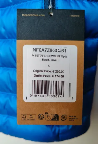 Plumífero The North Face Bettaforca LT a estrenar.