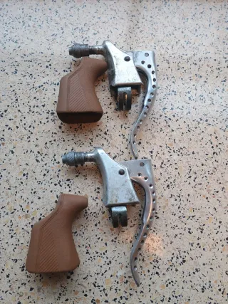 Lote de piezas bicicleta antigua  Frenos Bicicleta