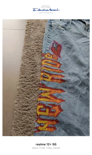 Jeans Mom Fit Denim Chiaro Taglia 42