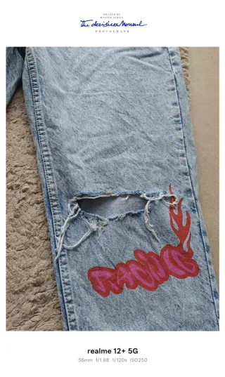 Jeans Mom Fit Denim Chiaro Taglia 42