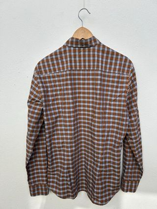 Camisa de cuadros Mango hombre