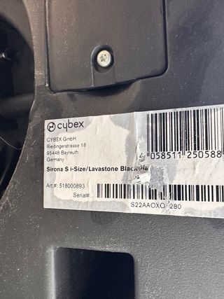Silla Coche Cybex Sirona S-i Size