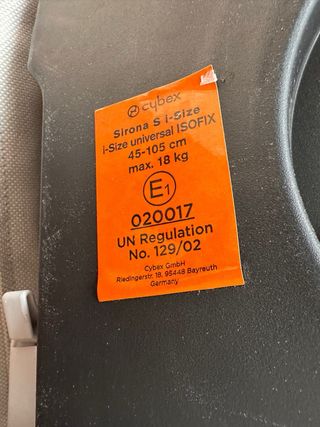 Silla Coche Cybex Sirona S-i Size