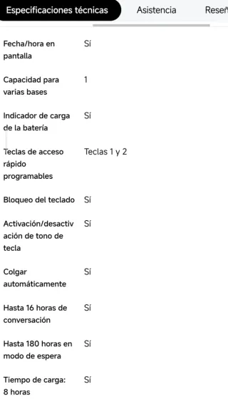 Teléfono Inalámbrico Philips M4502/34 Rojo