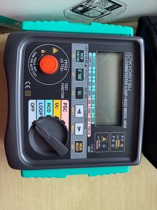 Combitester Kyoritsu 6050 (Loop+RCD)