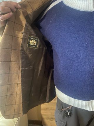 Americana Marrón Oxford Clothes