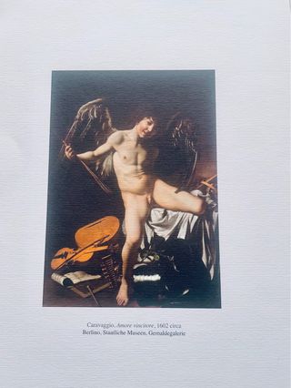 Stampa Caravaggio Amore Vincitore