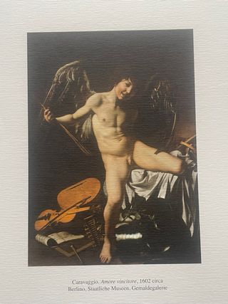 Stampa Caravaggio Amore Vincitore