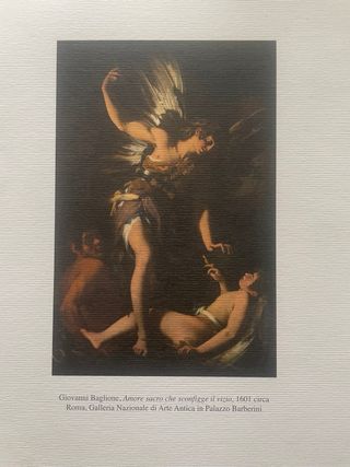 Stampa Caravaggio Amore Vincitore