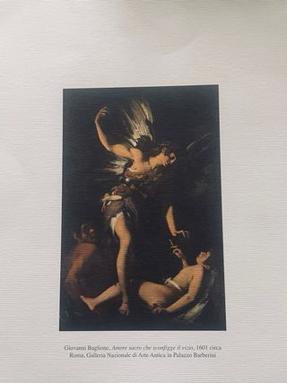 Stampa Caravaggio Amore Vincitore