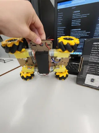 Kit Coche Robot Mecanum Wheels Lafvin